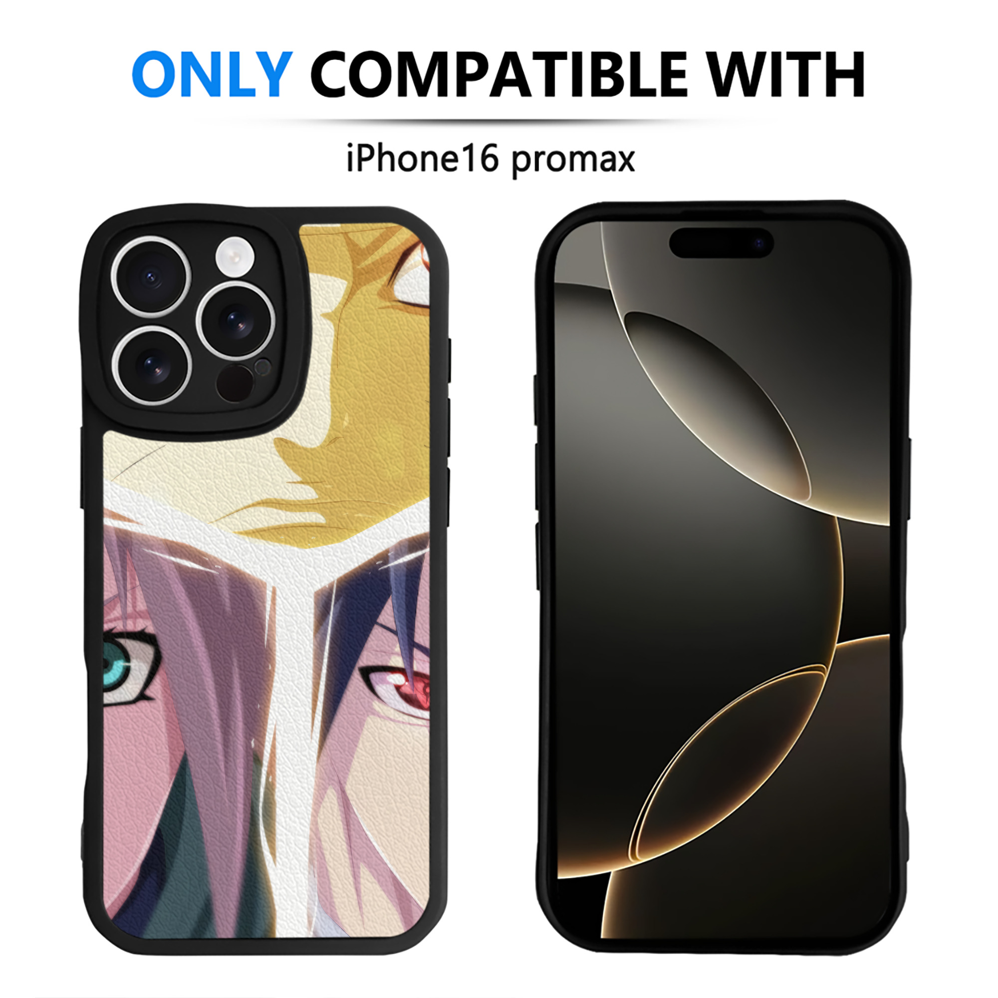 （画像用） NARUTO -ナルト- NARUTO -ナルト- 疾風伝 【iPhone 16シリーズ対応】シリコンスマホケース（レザー調） 材質：シリコン